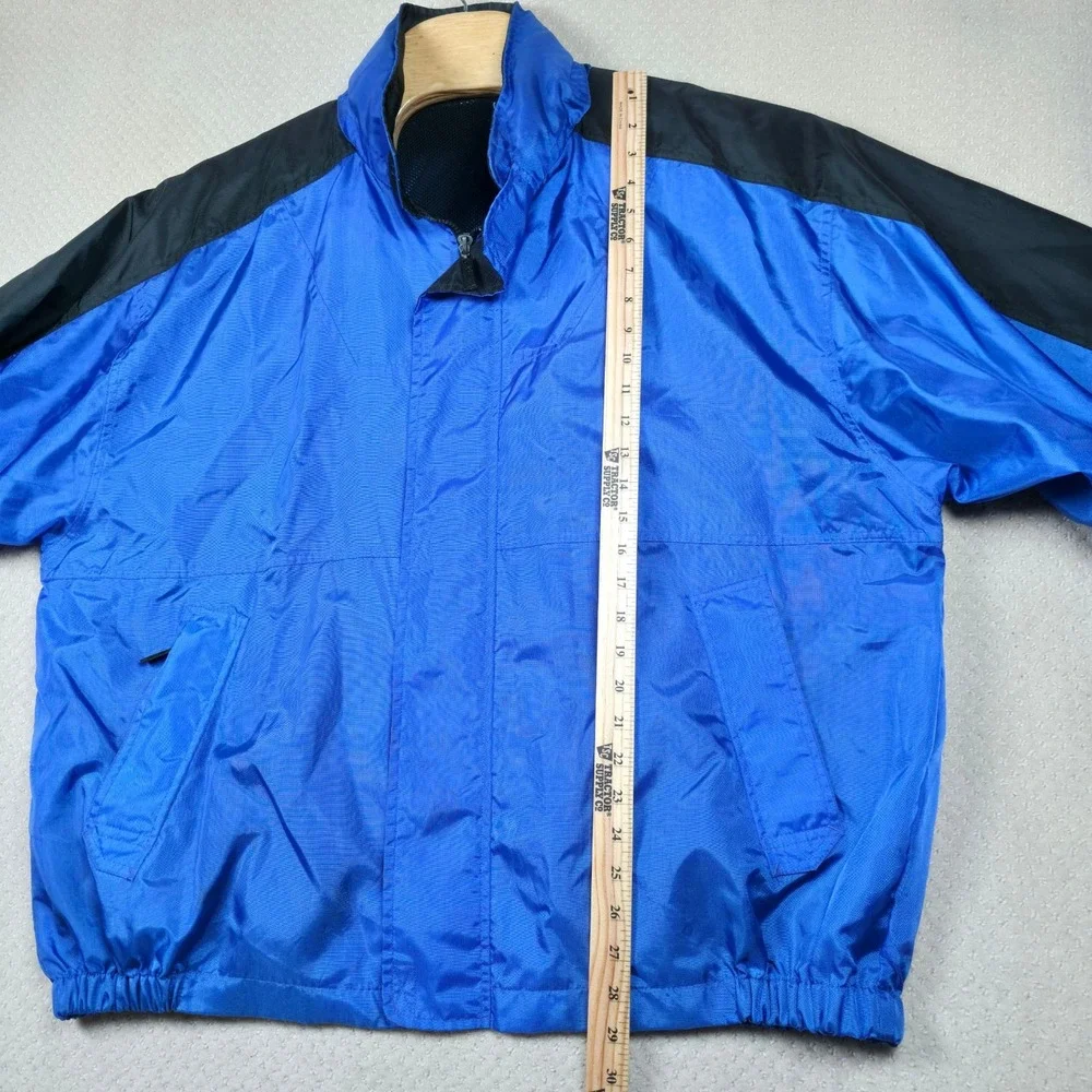 Vintage 90s Marlboro Unlimited Jacket Mens XXL‎ Windbreaker Color Block Packable
